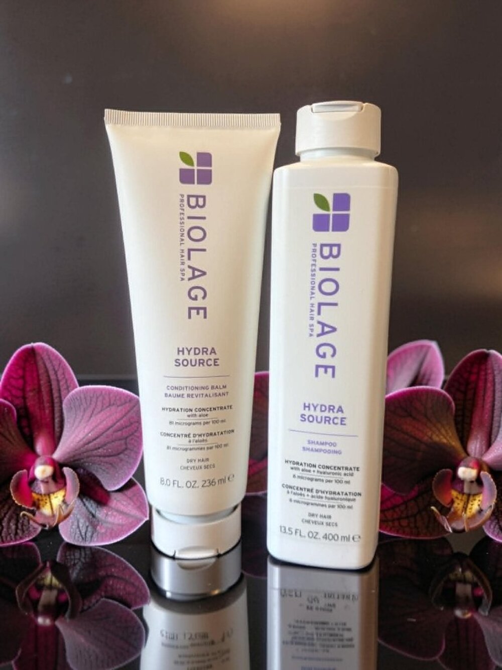 Biolage Hydra Source Shampoo 13.5 oz Conditioner Conditioning Balm 8 oz